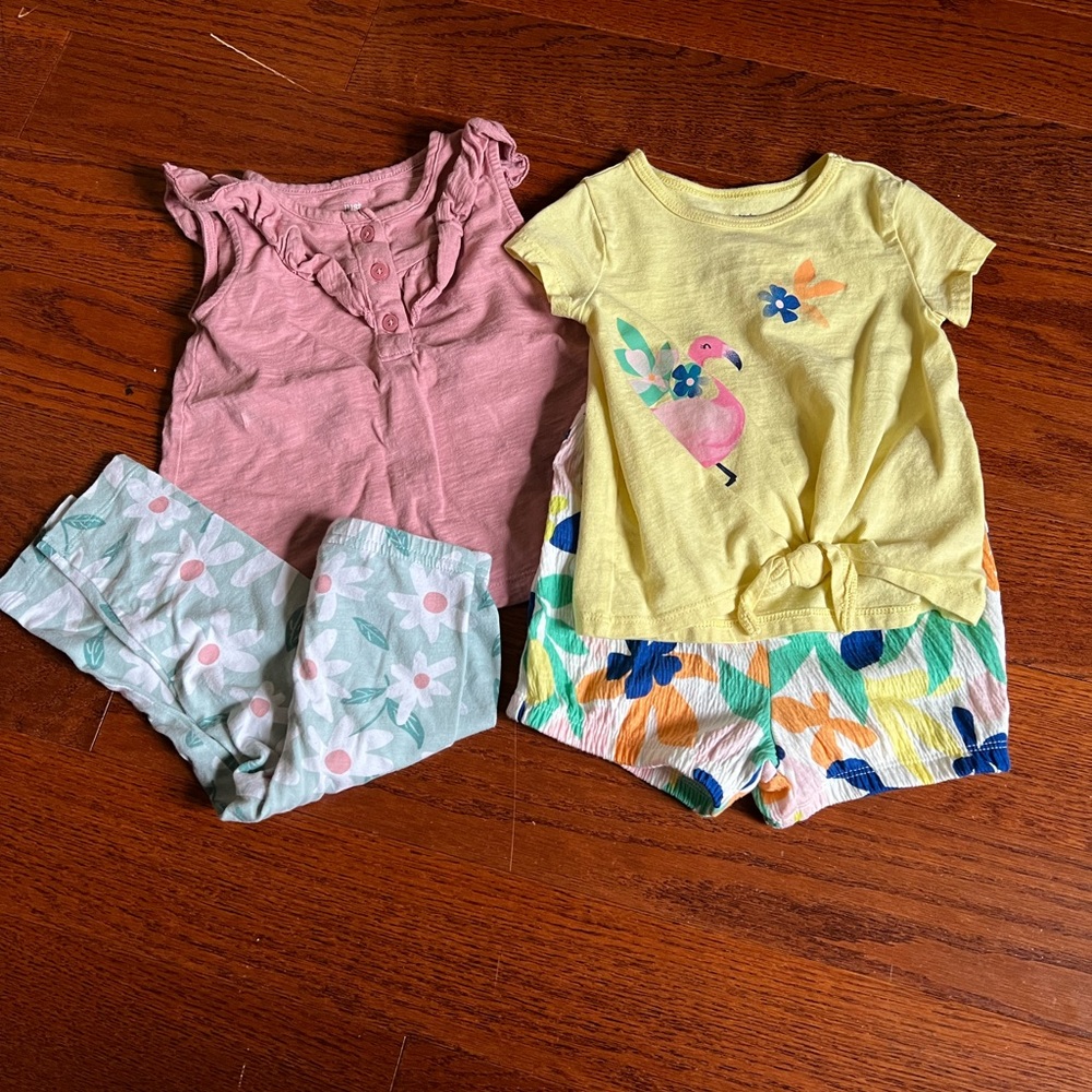 Carters 18 month girl outfits